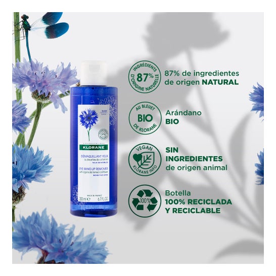 Klorane Desmaquillante Ojos Aciano 200ml