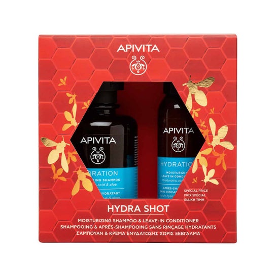 Apivita Coffret Hydra Shot Champô + Condicionador