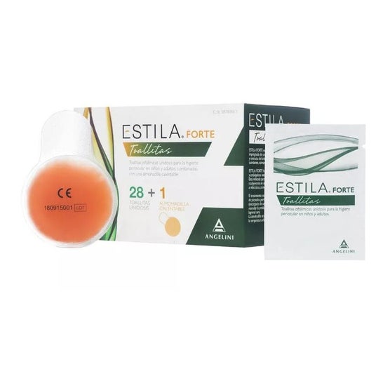 Estila Forte Toallitas 28 Toallitas + Almohadilla Estila Forte Toallitas 28 Toallitas + Almohadilla