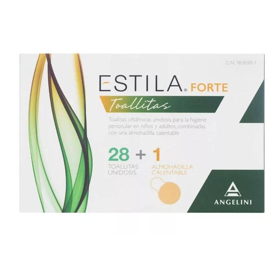 Estila Forte Toallitas 28 Toallitas + Almohadilla Estila Forte Toallitas 28 Toallitas + Almohadilla