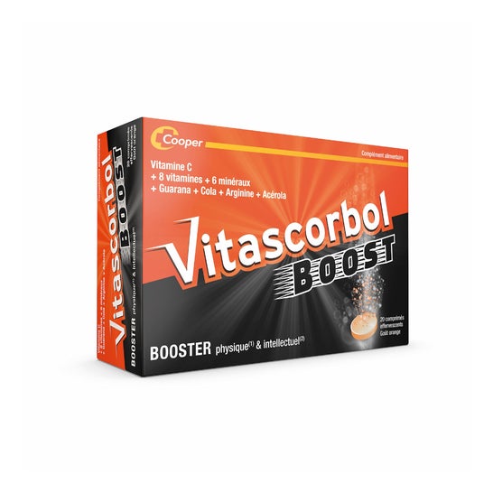 Vitascorbol Boost 20comp efervescentes