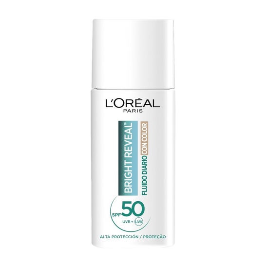 L'Oréal Bright Reveal Niacinamida Fluido Diario Spf50 Medio 50ml
