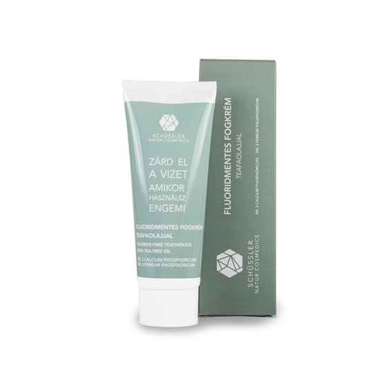 Schüssler Natur Dentifrico With Tea Tree Oil And Aloe 75Ml (Without Fluor)