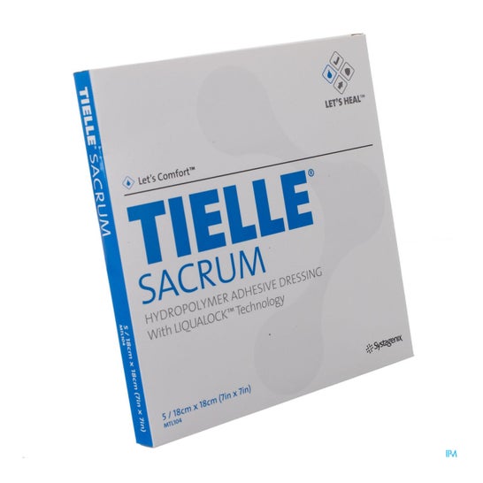 KCI Medical Tielle Hydrocel Sacrum 18x18cm 18 Unità