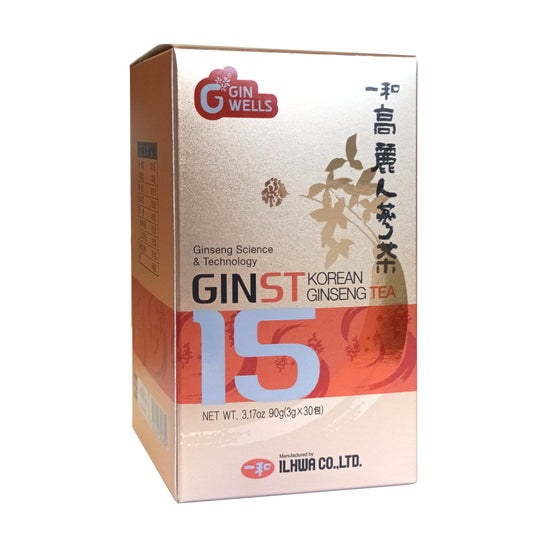 Tongil Ginst15 Té Ginseng Coreano 30sobres