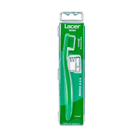 Lacer Zahnbürste für Erwachsene medio mini 1 Stück