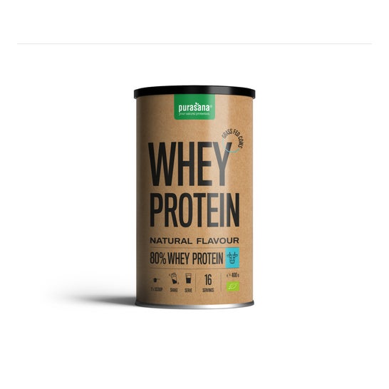 Purasana Whey Protein Natural 80% Bio 400g