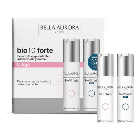 Bella Aurora Bio10 Forte L-Tigo Pack Day 30 ml + Night 30 ml