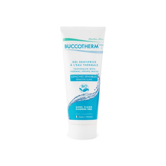 Buccotherm Tandpasta Gel Tandpasta organisch Gevoelig tandvlees - Thermische waterbuis 75 ml