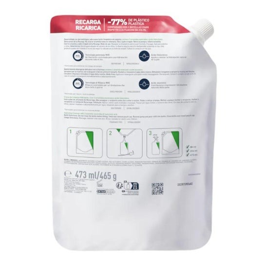 CeraVe Recarga Limpiador Hidratante 473ml CeraVe Recarga Limpiador Hidratante 473ml
