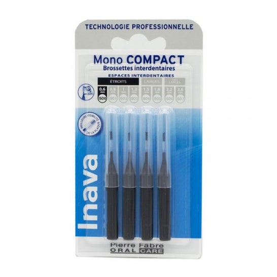 Cepillos Interdentales Inava 0.6 mm Caja de 4