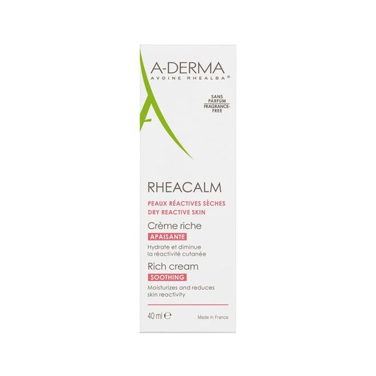 A-Derma Rheacalm Crema Calmante Rica 40ml