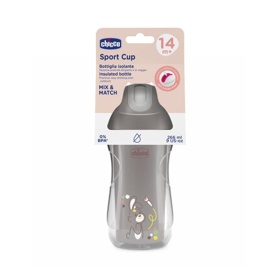 Chicco Thermal Cup Grey 14M+ 266 ml