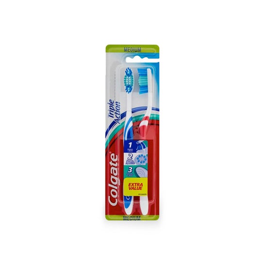 Colgate Medium Cepillo Dental Pack 2uds