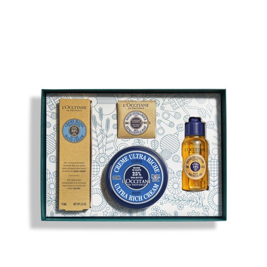 Occitane Kokonujący zestaw upominkowy z masłem shea