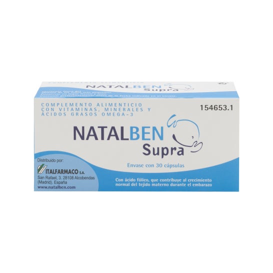 Natalben Supra 30caps | PromoFarma