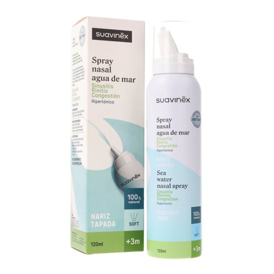 Suavinex Spray Nasal Agua de Mar +3M 120 ml