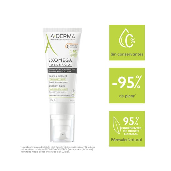 A-Derma Exomega Allergo Bálsamo Emoliente 40 ml