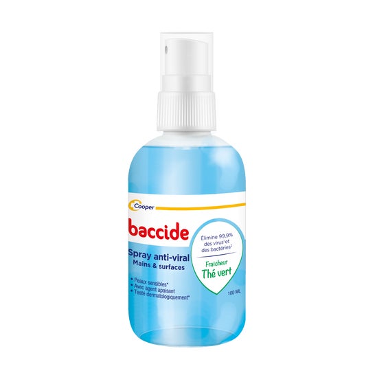 Baccide Spray Hidroalcohólico Té Verde 100ml