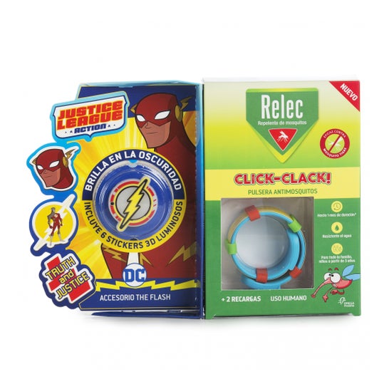 Relec Bracciale Anti zanzare Click-Clack Flash 