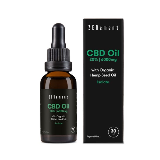 Zenement Aceite de CBD con Aceite de Semilla de Cáñamo Ecológico 30ml