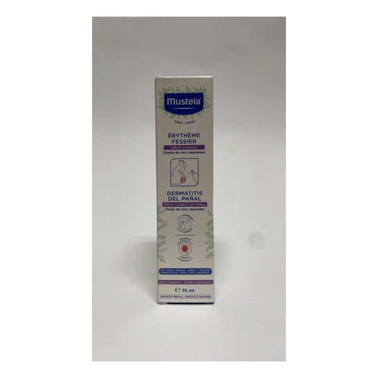 Mustela Erythème Fessier Spray Change 75ml