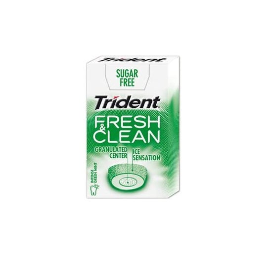 Trident Fresh & Clean Spearmint Sugar Free 20g