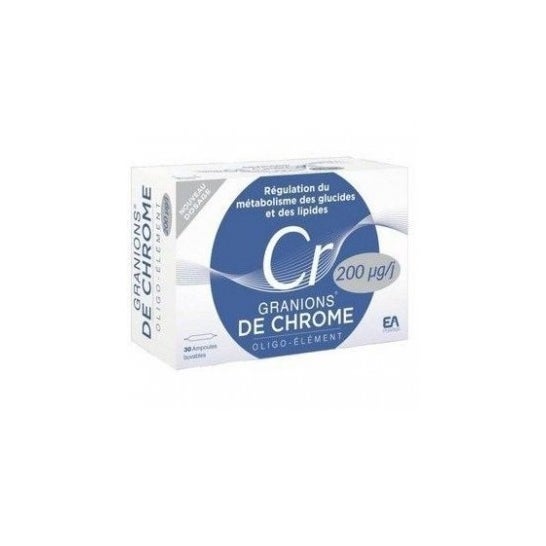 Granos de cromo 200 Mcg Ampbuv3