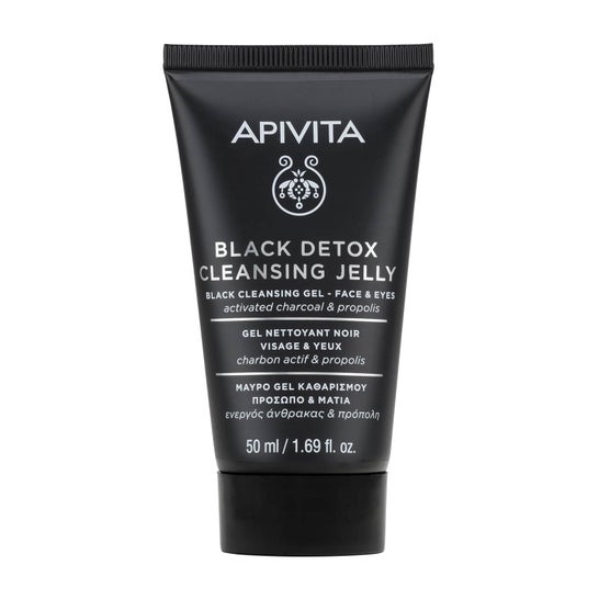 Apivita Mini Schwarz Detox Reinigungsgel 50ml