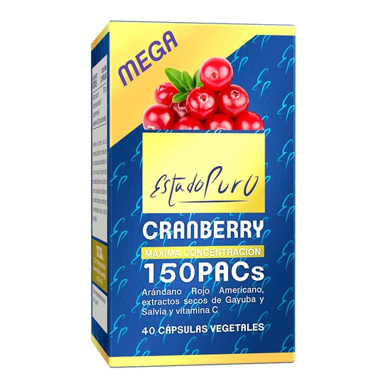 Tongil Pure State Cranberry Mega 150 40 kapsler