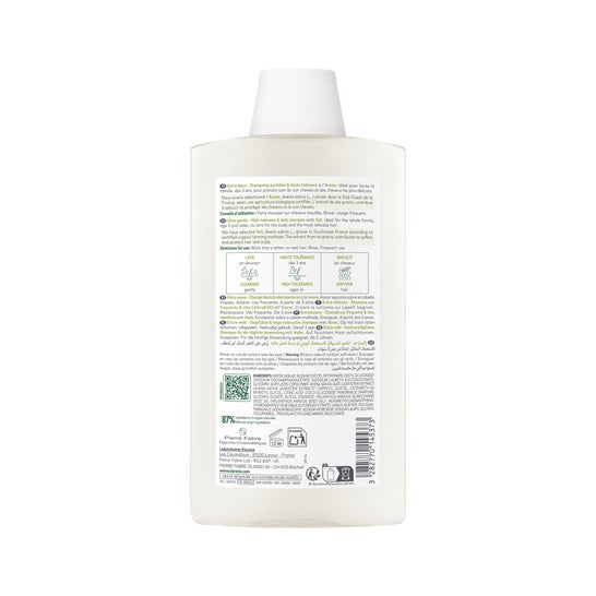 KLORANE Shampoo al latte di avena 400ml