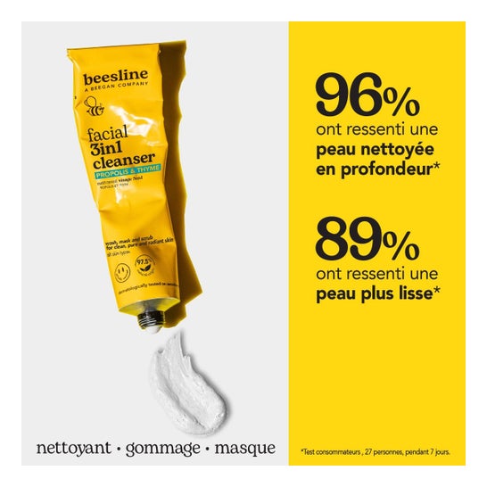 Beesline Limpiador Facial 3 en 1 Propóleo y Tomillo 150ml