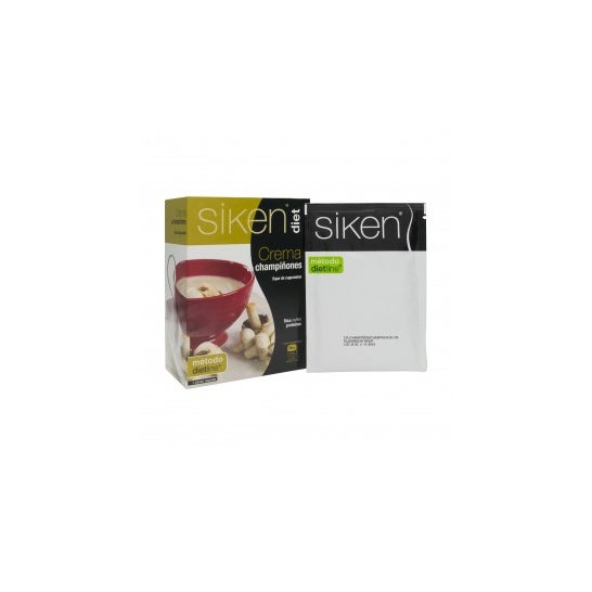 Siken Diet crema de champiñones 7 Sobres