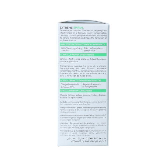 SVR Spirial Extreme Tratamiento Antitranspirante Intensivo 20ml