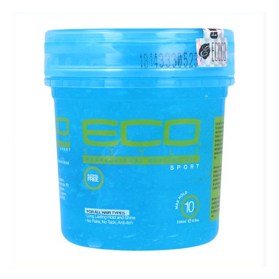 Eco Styler Sport Blau Alkoholfreies starkes Haltegel 236ml
