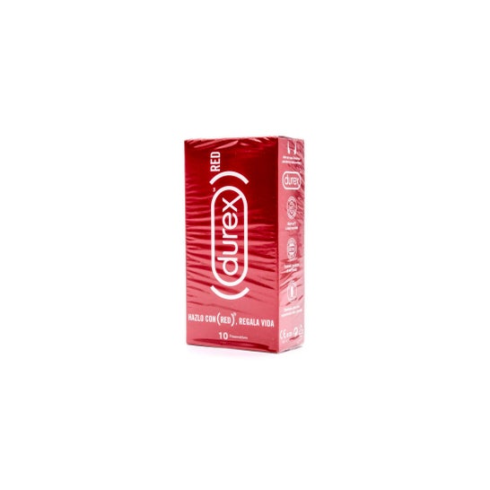 Durex Rosso 10 Preservativos