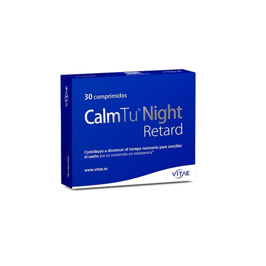 Vitae CalmTu Night Retard 30 caps | PromoFarma