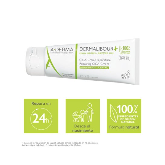 A-Derma Dermalibour+ CICA Crema Reparadora 100ml