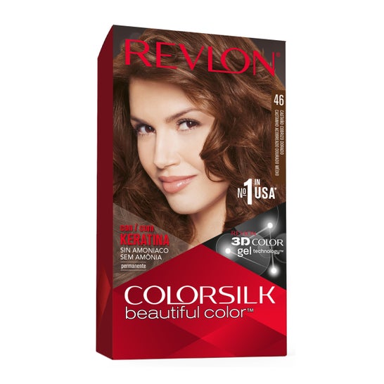Revlon Colorsilk 46 Gouden Auburn Kit