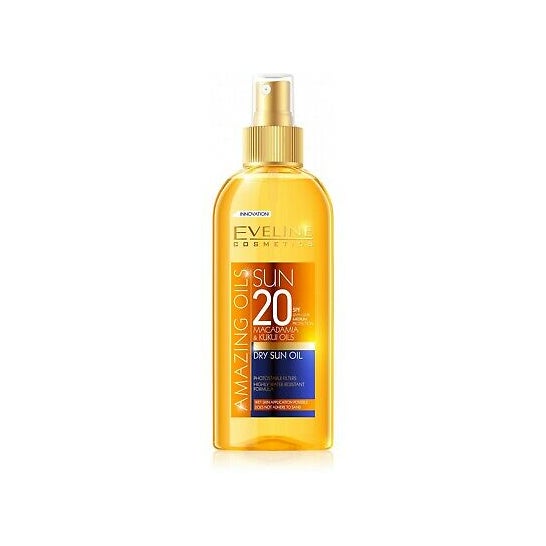 Eveline Cosmetics Amazing Oils Dry Sun Oil Spf20 150ml