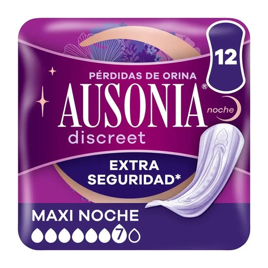 Ausonia Discreet Maxi 12uds Ausonia Discreet Maxi 12uds