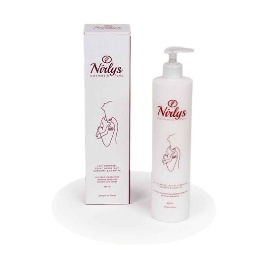 Nirlys Körpermilch Feuchtigkeitsspendend mit Kurkuma & Karotte 400 ml