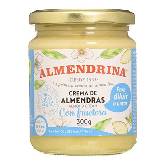 Almendrina Crema Almendras Leche sin Azúcar 300g