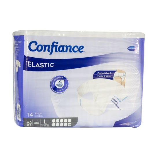 Confiance Elastic 10 Gouttes Taille L 14uds