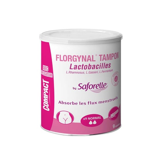Saforelle Florgynal Probiotic Tampon Regular 9 Unità