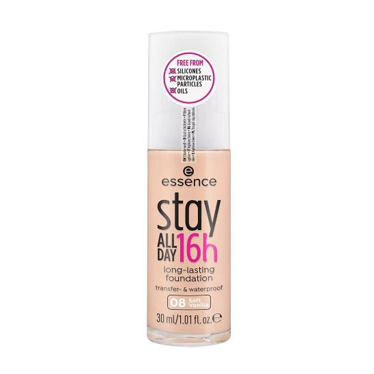 Essence Stay All Day 16h Long-Lasting Foundation 08 30ml