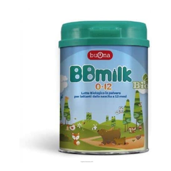 Buona Bbmilk 0-12 Leche Infantil Bio Polvo 800g