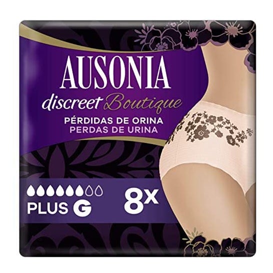Ausonia Discreet Boutique Pants Pañal Incontinencia TG 8uds