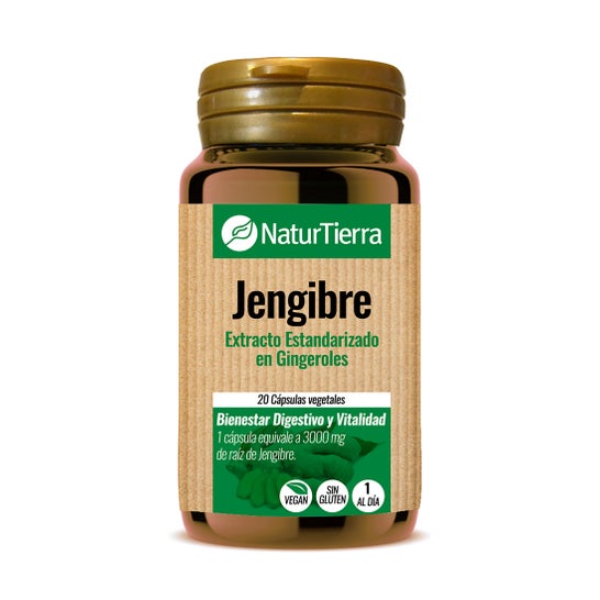 Naturtierra Jengibre 20caps