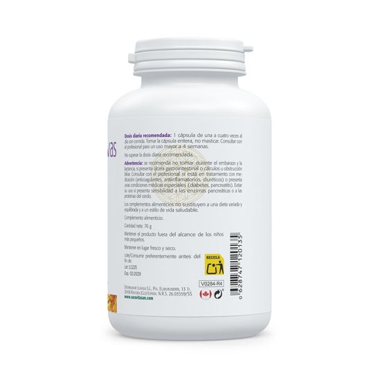 Sura Vitasan Enzymas Digestivas 100 caps